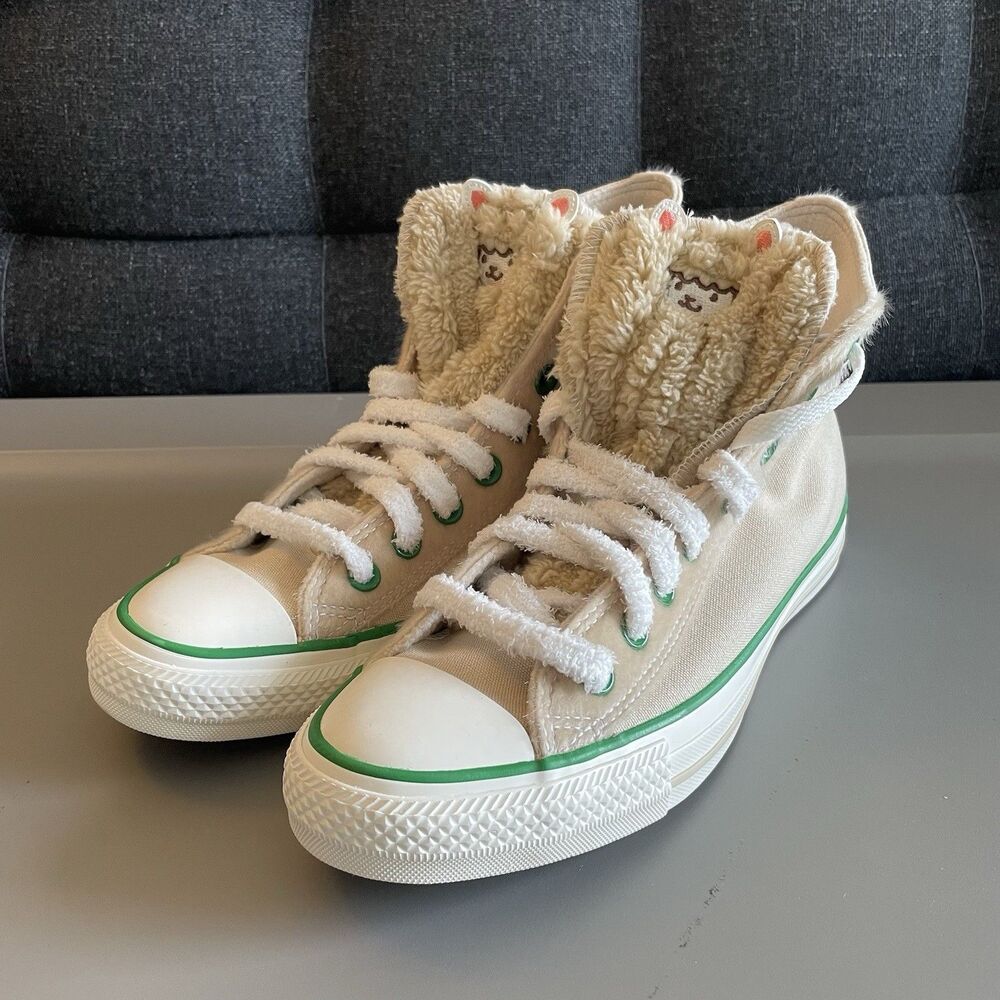 Converse Taylor All Star Alpaca Kawaii Cute Men’s Sz 7 / Womens Sz 9 NEW